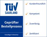 TÜV Saarland zertifiziert 1-2-3.tv